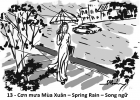 13 - Cơn mưa Mùa Xuân – Spring Rain – Song ngữ
